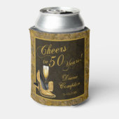 Bis 50 Jahre Schwarzes Gold Dosenkühler (Kanne Rückseite)