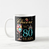 Bis 80 Jahre 80 80 Kaffeetasse (Links)