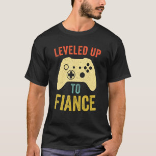 Bis auf Verlobte Verlobtes Paar Vintag T-Shirt