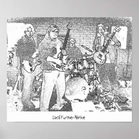 Bis auf weiteres poster (Vorne)