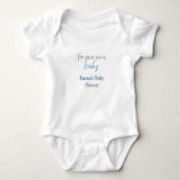 bis bald baby shower blau name datum einfach