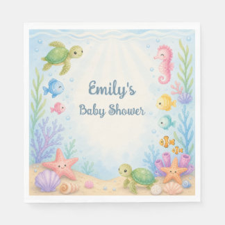 Bis Bald Baby Shower Servietten