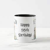 "Bis bald" Benutzerdefinierte Tasse (Zentrum)