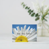 Bis bald! Erinnerung kardiert Service Appt Karten (Stehend Vorderseite)