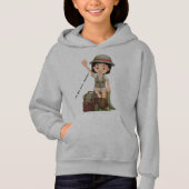 Bis bald Sommer, Mädchen Hoodie (Vorderseite)