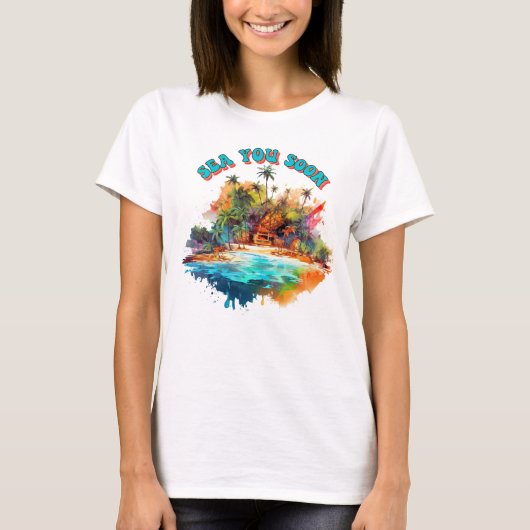 Bis bald T-Shirt (Vorderseite)