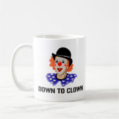 Bis Clown Funny Spaß Joke Kaffeetasse (Links)