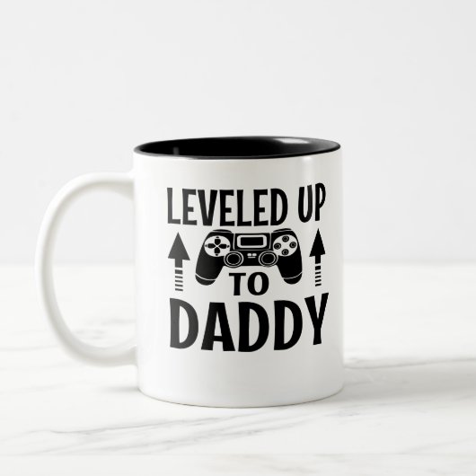Bis dADDY Zweifarbige Tasse (Links)