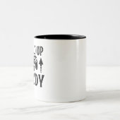 Bis dADDY Zweifarbige Tasse (Mittel)