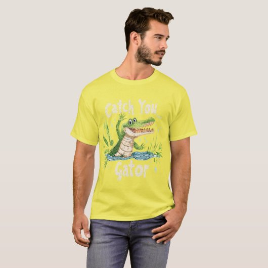 Bis dann, Gator! 🐊 T-Shirt (Vorne ganz)