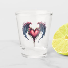 Bis dass der Tod und das Mondlicht uns verbindet. Schnapsglas