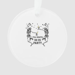 Bis dass der Tod uns feiert: Skelett-Brautjungfer- Ornament