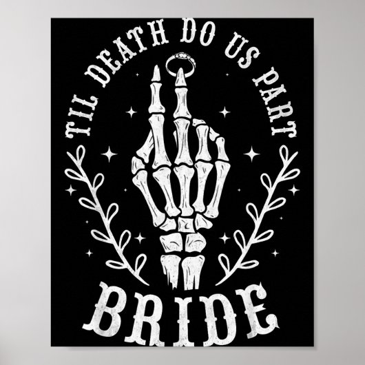 Bis dass der Tod uns scheidet Braut Poster (Vorne)