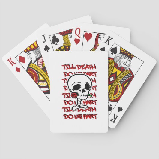 Bis dass der Tod uns scheidet Classic – Basic Hall Spielkarten (Rückseite)