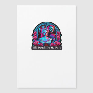 Bis dass der Tod uns scheidet Classic – Faultier & Magnetkarte