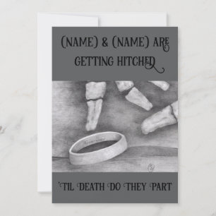 Bis dass der Tod uns scheidet Einladung