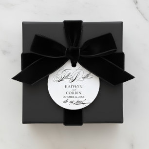 Bis dass der Tod uns scheidet - Elegante gothische Geschenkanhänger