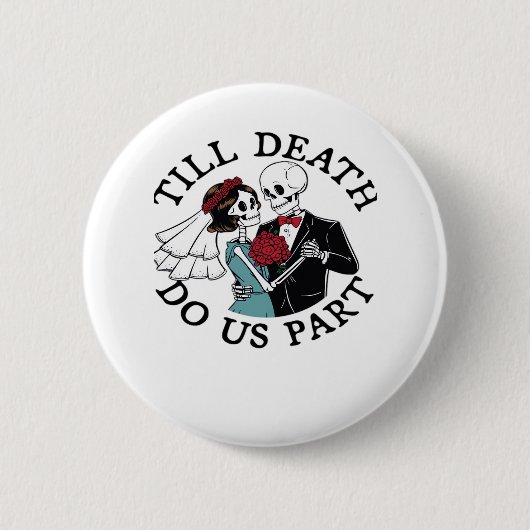 Bis dass der Tod uns scheidet Essential – Faultier Button (Vorderseite)