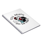 Bis dass der Tod uns scheidet Essential – Faultier Notizblock (Rechte Seite)