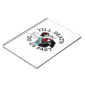 Bis dass der Tod uns scheidet Essential – Faultier Notizblock (Linke Seite)
