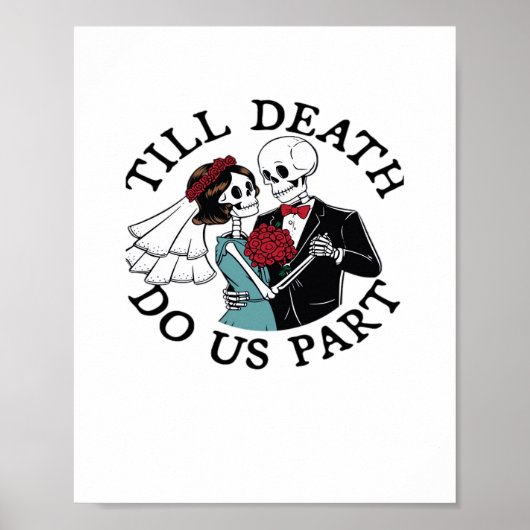 Bis dass der Tod uns scheidet Essential – Faultier Poster (Vorne)