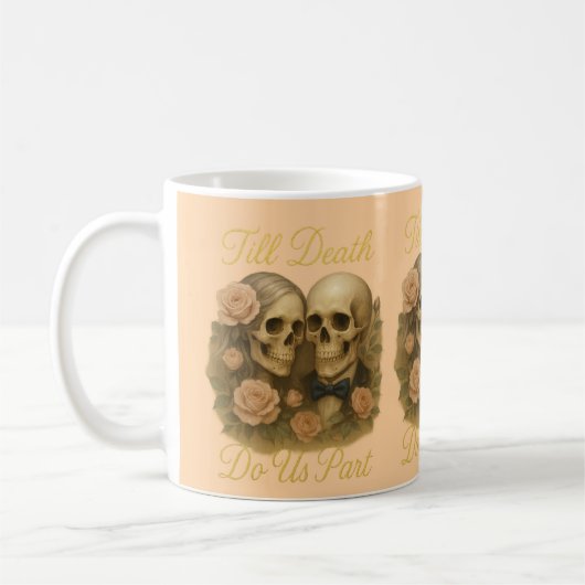 Bis dass der Tod uns scheidet Kaffeetasse (Links)