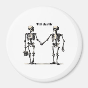 Bis dass der Tod uns scheidet Klassiker – Lustige  Magnet