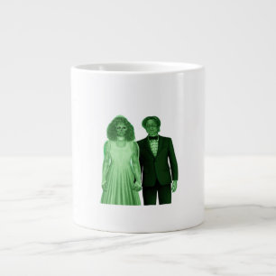 Bis dass der Tod uns scheidet Klassisches Retro-De Jumbo-Tasse