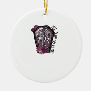Bis dass der Tod uns scheidet, Kostümidee Keramik Ornament
