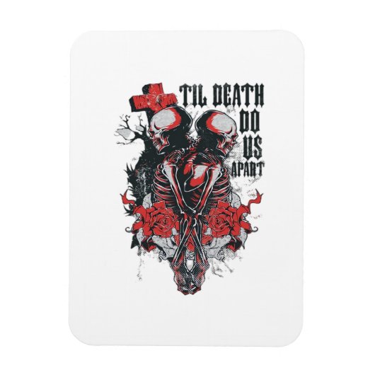 Bis dass der Tod uns scheidet Magnet (Vertikal)