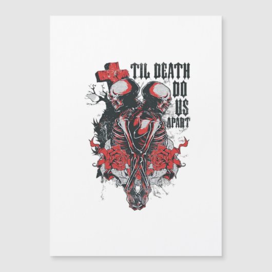 Bis dass der Tod uns scheidet Magnetkarte (Vorderseite)