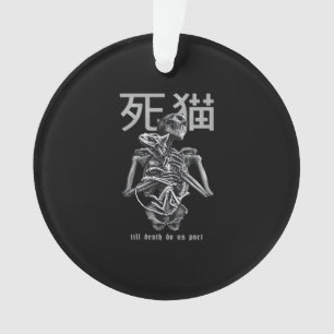 Bis dass der Tod uns scheidet – Retro-Romanze-Paro Ornament