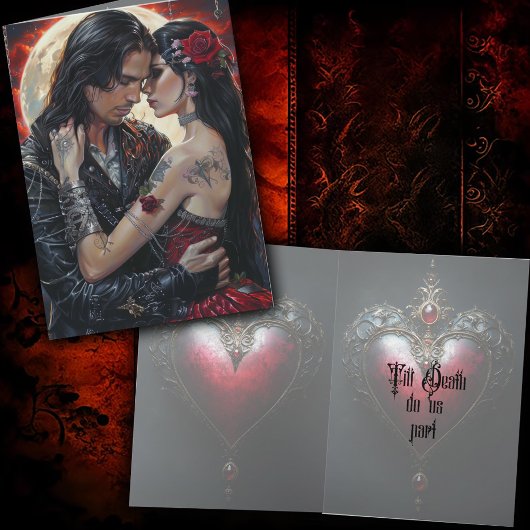 Bis dass der Tod uns scheidet Valentines Karte