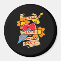 Bis dass der Tod uns scheidet Vintage-Tattoo Klass