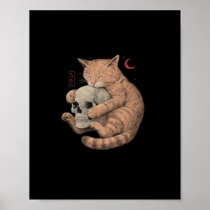 Bis dass der Tod uns zum Feiern bringt Katze Schäd Poster