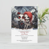 Bis der Tod machen wir Teil zwei Briden Einladung (Stehend Vorderseite)