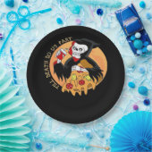Bis der Tod macht uns Teil. Pizza Forever! Pappteller (Party)