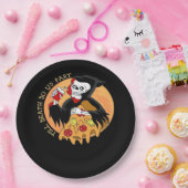 Bis der Tod macht uns Teil. Pizza Forever! Pappteller (Party)