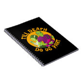 Bis der Tod macht uns Teil! Witziges Halloween-Des Notizblock (Rechte Seite)