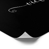 Bis der Tod, Teil Goth Skeleton Brides Willkommen Poster (Ecke)