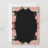 Bis der Tod, Teil Skelettheirat Einladung (Rückseite)