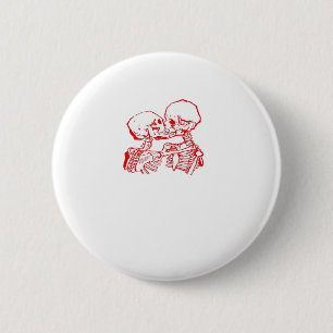 Bis der Tod uns beiseite lässt (rot transparent) Button