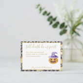 Bis der Tod uns Lila orangefarbenen Hochzeitssturz Begleitkarte (Stehend Vorderseite)