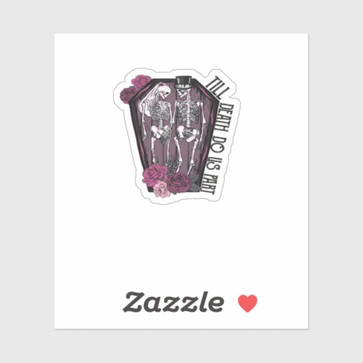 Bis der Tod uns mitmacht, Kostümidee Aufkleber (Blatt)