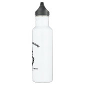 Bis der Tod uns Party Junggeselinnen-Abschied Edelstahlflasche (Rechts)