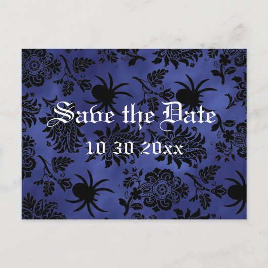 Bis der Tod uns Save the Date an Lila Haze teilhat Ankündigungspostkarte (Vorderseite)