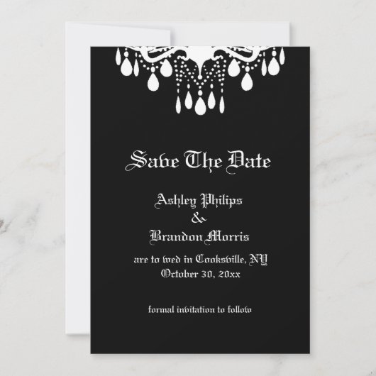 Bis der Tod uns Save the Date macht (Vorderseite)