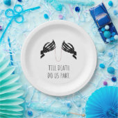 Bis der Tod uns Teil-Boxy macht Pappteller (Party)