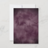 Bis der Tod uns Teil der gotischen Rose Save the D Date (Rückseite)