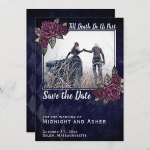 Bis der Tod uns Teil der gotischen Rose Save the D Save The Date